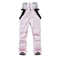 Otvorena oprema za reprodukciju Zimski vanjski par skijalice toplo i guste skijaške pamučne hlače zimski vanjski par skijalice tople i guste pamučne hlače pamučne ružičaste boje
