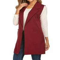 Ženske jakne s dugim rukavima V Vruća odjeća Ženska moda Jesen Zima Dugi rukav Solid bluza V-izrez Pumpe