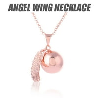Do 65% popusta na AMLBB Ženska ogrlica Nova anđela krila Bell roiddeducation ogrlica natjera vas da obrazujete svoju bebu na klirensu