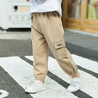 Dječja odjeća dječaci casual pantalone teretni hlače Proljeće ljetne modne elastične manžetne hlače