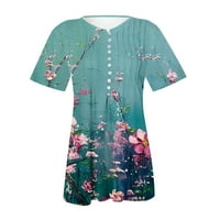Aloohaidyvio dame odore za čišćenje ispod $ 10, ženska modna najvažnija ležerna tiskana labava majica