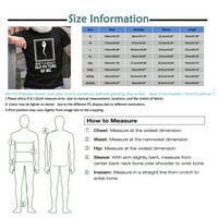 Corashan Graphic Tees Muška majica Grafički tekst 3D Štampanje Street Ležerne prilike kratkog rukava