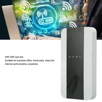 WiFi usmjerivač, praktična baterija 3000mAh Mobilni WiFi žarišni ABS materijal 4G LTE sa utotom SIM
