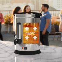 Ashion komercijalni aparat za kavu, [nehrđajući čelik za hranu] Velika kafa urna savršena za crkvu, sastanke za sastanke, salone- l