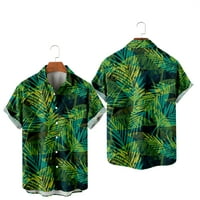 Summer Hawaiian Specijalno tiskovsko majice Žene Komforni okrugli majica za djecu za dječaka dječaka