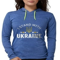 Cafepress - stojim sa Ukrajinom - Ženska majica sa kapuljačom