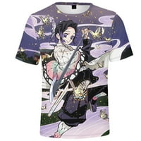 Demon Slayer Kimetsu No Yaiba dečki i devojčice Anime Basic Ljeto Dečja majica Modni print Tanjirou