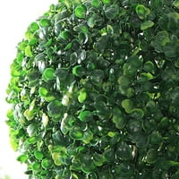 Gyuzh Umjetna biljka Topiar Ball Fau Milan Boxwood Dekorativne kuglice za dvorište, balkon, vrt, vjenčanje