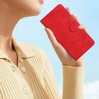 Novčanik za iPhone Pro max, [Slots kartica] [Kickstand] [Magnetska kopča] Leptir uzorak Premium PU kožni