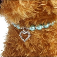 Oblik srca Kat i pas Nakit za pse Princess Style Diamond-ogrlice ogrlice za ogrlice od ogrlice Privjesci