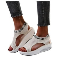 LoyisVidion ženske sandale čišćenje modne žene mrežaste cipele Ljetne sandale Peep toe debele dno donje