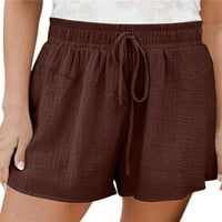 Voguele Dame Bots Bermuda kratke vruće hlače Izvlačenje mini pant salon Ljeto Plažni kratke hlače Baggy