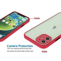 Slučaj NJJE za Apple iPhone Pro, 12, PRO MA Clear stražnji poklopac, NJJE TPU Clear TELEFONSKI SOBOD