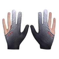 Bilijar rukavica -Skid prozračni Cue Sport rukavica prst Super elastična sportska rukavica uklapa se na lijevu ili desnu ruku