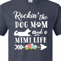 Inktastic Rockin 'The Dog Mama i Mimi Life Majica