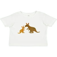 Inktastična kangaroo Porodični poklon mali dečko ili majica devojčica