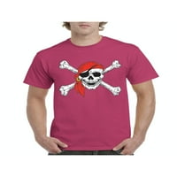 MMF - Muška majica kratki rukav - Halloween Jolly Roger Skull CrossBones
