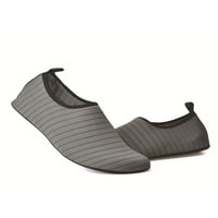 WAZSHOP Unise vodene cipele Yoga plaža cipela za cipele na akva čarapama lagana bosonogi stanovi ženske mens Quick Comfort Grey 6-7