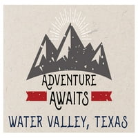 Valley vode Teksas Suvenir Frižider Magnet Avantura čeka dizajn