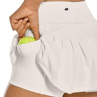 Ženske kratke hlače Modne teniske hlače Fold Sportski trčanje Golf Plus Veličina Skrit vješalica za