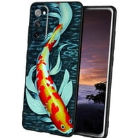 Kompatibilan je sa Samsung Galaxy S Fe telefonom, Lucky-Koi-Fish - Case Silikon zaštitni za teen Girl