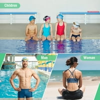 Plivački kaiš za odrasle za trening fleksibilni kaiš za plivanje konop za bazen, podesivi trening za
