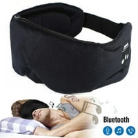 Slušalice za spavanje Bluetooth 5. Maska za oči za muškarce Žene Otkazivanje maske za spavanje s podesivim