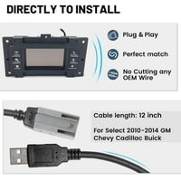 Wolf auto fabrika USB priključak za zadržavanje kablovski kabelski svežanj Izaberite za GM GMC Chevy