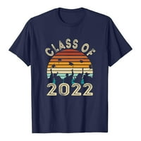 Majice za diplomiranje za ženska majica sa srednjoškolacama Slatki ljetni vrhovi casual tiskanih bluza