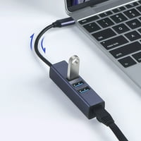 C čvorište, u USB C do Ethernet adaptera 5Gbps Prijenos podataka sa otvorom za pohranu za tablete