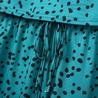 Viadha Pijama setovi za žene Mekani Leopard Print Suspender V-izrez modni noćni set dvodijelni set