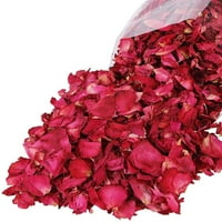 Limei 100g prirodne sušene latice ruže prave cvijeće suha crvena ruža latica za pješačke kupatilo kupatilo