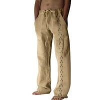 Eashery Muške hlače opušteno-fit casual rastezanje kaki pant Comfort Cargo Pant pantalone za muškarce
