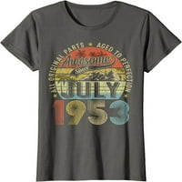 Smiješna godina stara julsko vintage retro 70. rođendanski poklon majica