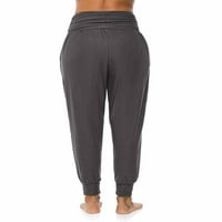Elastične struke joga hlače za žene labave povremene sportske sportske radove pantalone sa džepom