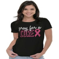 Molite se za lijek rak dojke svjesno ženske majice dame majice tie brisco marke