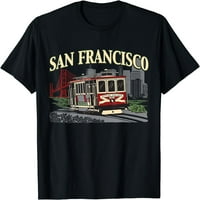 Ženska gradska tranzitna majica San Francisco Gift Crew Party majice