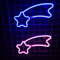Sunjoy Tech Neon Light Creative LED Meteor Neon Sign Wall Viseća svjetiljka ukras za zabavu Poklon za zabavu