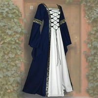Yanhoo renesansne kostimo žene srednjovjekovne kostime žene ren Faire haljina Nosioween kostimi