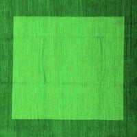 Ahgly Company u zatvorenom pravokutniku Sažetak Zeleni modernim prostirkama, 2 '5'