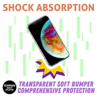 Oznaka tanka futrola kompatibilna za Samsung Galaxy S FE, zaštitnik stakla zaslona ukljn, seksi pileći