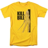 Kill Bill - Žuti poster odijela - majica kratka rukava - velika