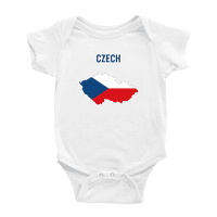 Češka kampa zastava za bebe preskoči novorođene odjeću