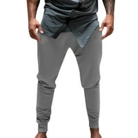 Chinos Slim Fit Casual Pants za muškarce Muške casual pantalone Sportske hlače Fitness hlače Ravne tanke