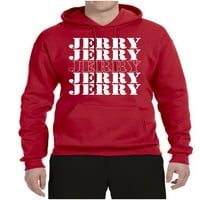 Wild Bobby Jerry Springer 90-ov TV Talk Show Host Jerry Jerry Chant Poznati ljudi unise dukserice, crvena,