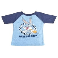 Bugs Bunny Boys Plavi kratki rukav zečji majica TEE majica 12
