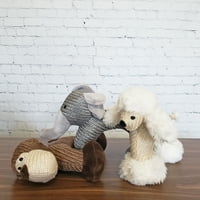 Tkane slatke igračke za pse - slonova igračka psa, majmunska igračka za pse ili igračka za pse ovce - ili igračka za pse - meke plišane igračke za svjetlosne ugrijeste - igračke za žvakanje pasa
