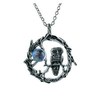 Mnjin Personalizirajte ogrlicu za žensku moon kamena ogrlica ogrlica Memorial Privjesak nakit poklon