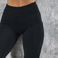 Joga hlače Brze suho mekane visokog struka prozračne hlače za mršavljenje za žene