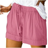 Ženske ljetne kratke hlače za kratke kratke hlače Kašike u obliku elastičnih kratkih hlača